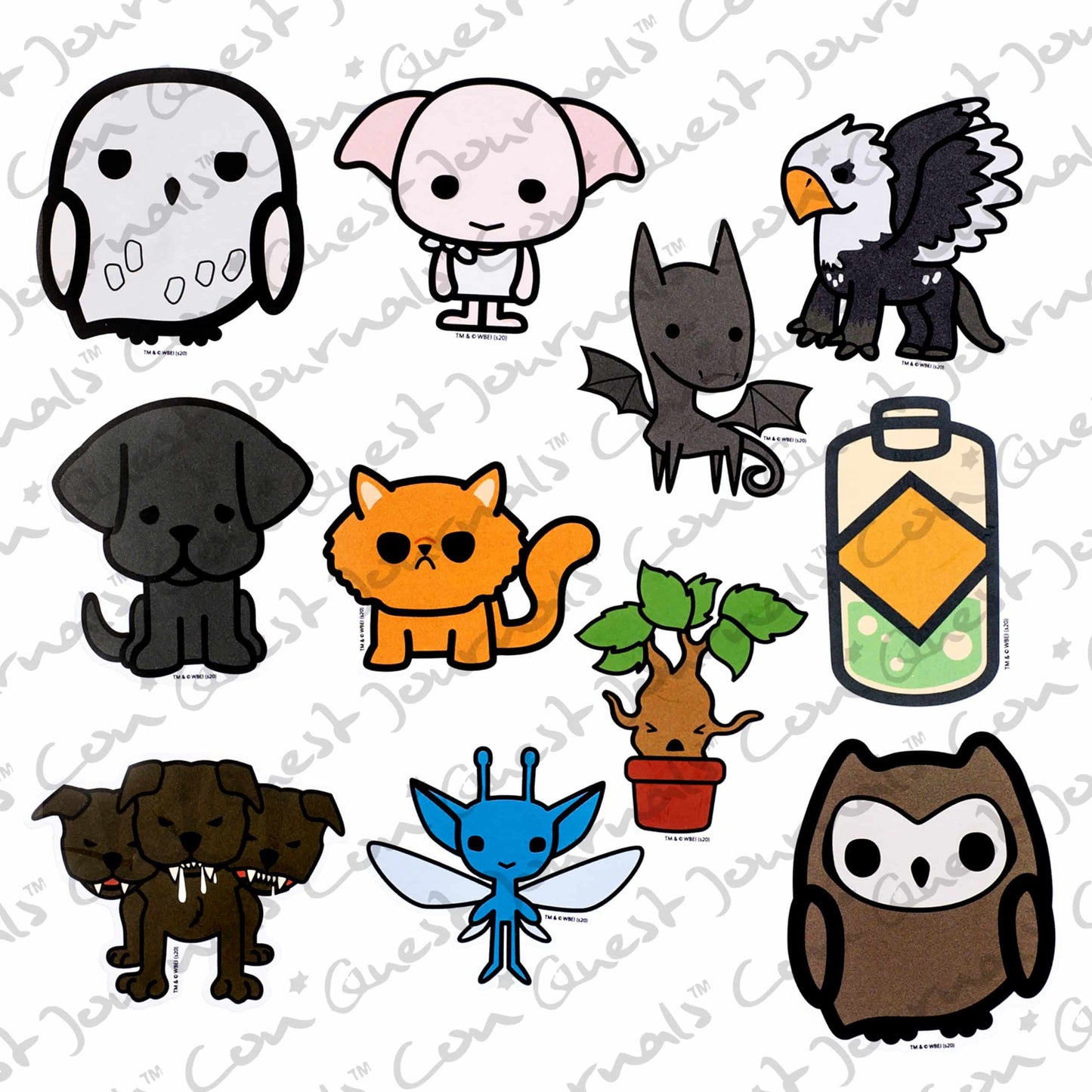 Harry Potter Chibi Decals (50-Pack)