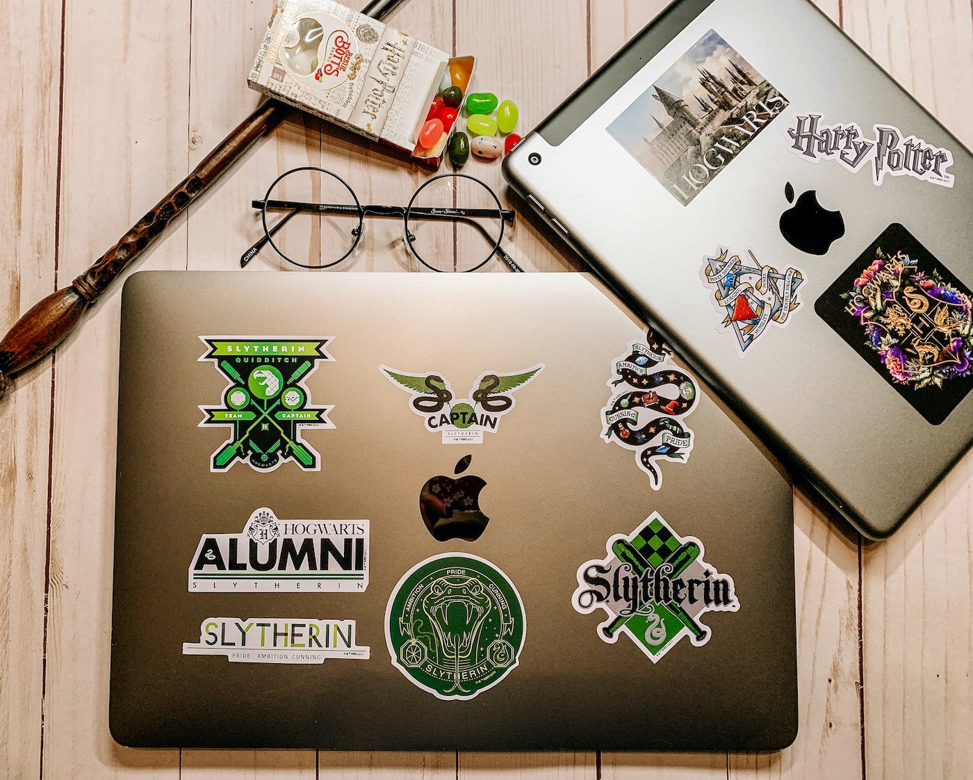 Harry Potter Slytherin Decals (60-Pack)