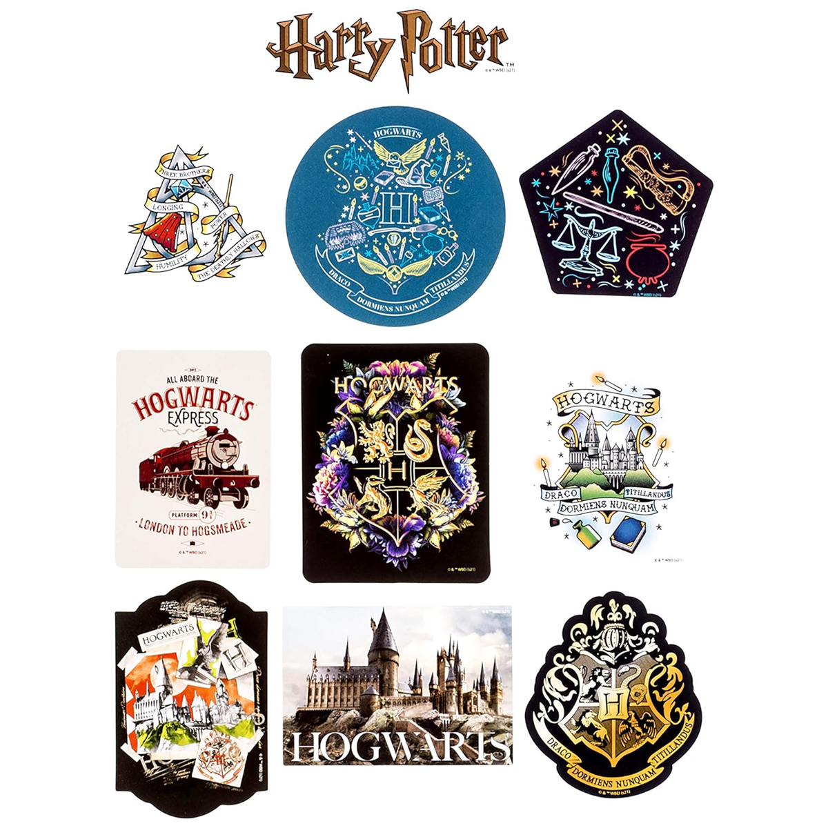 Harry Potter Ravenclaw Decals (60-Pack)