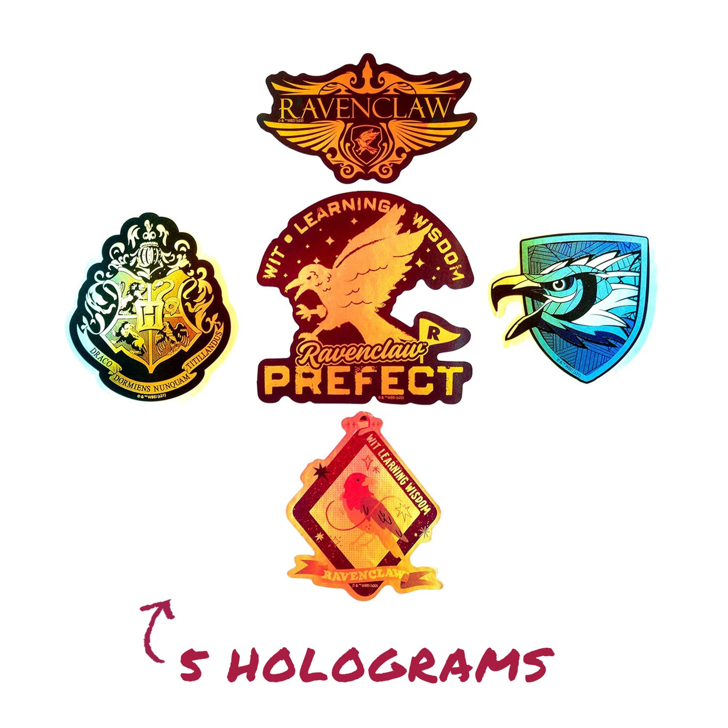 Harry Potter Ravenclaw Decals (60-Pack)