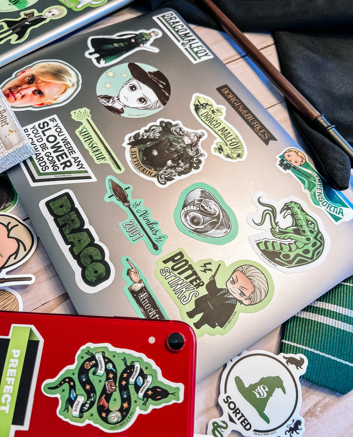 Harry Potter Draco Malfoy Decals (50-Pack)