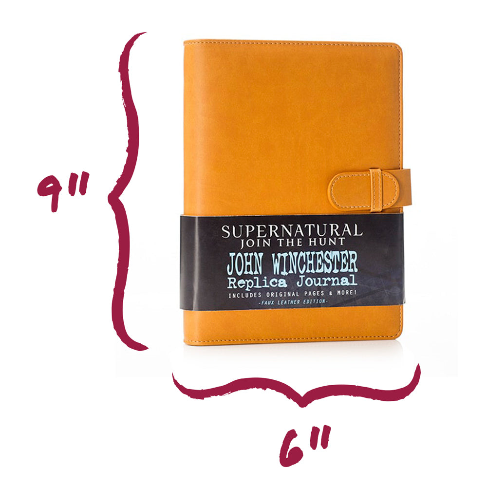 Supernatural John Winchester Replica Journal Deluxe Bundle
