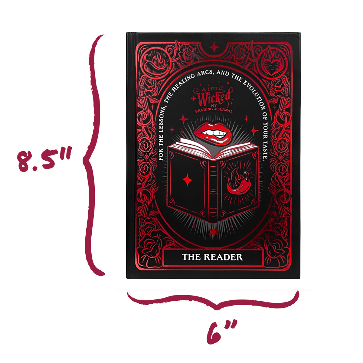 A Little Wicked Reading Journal