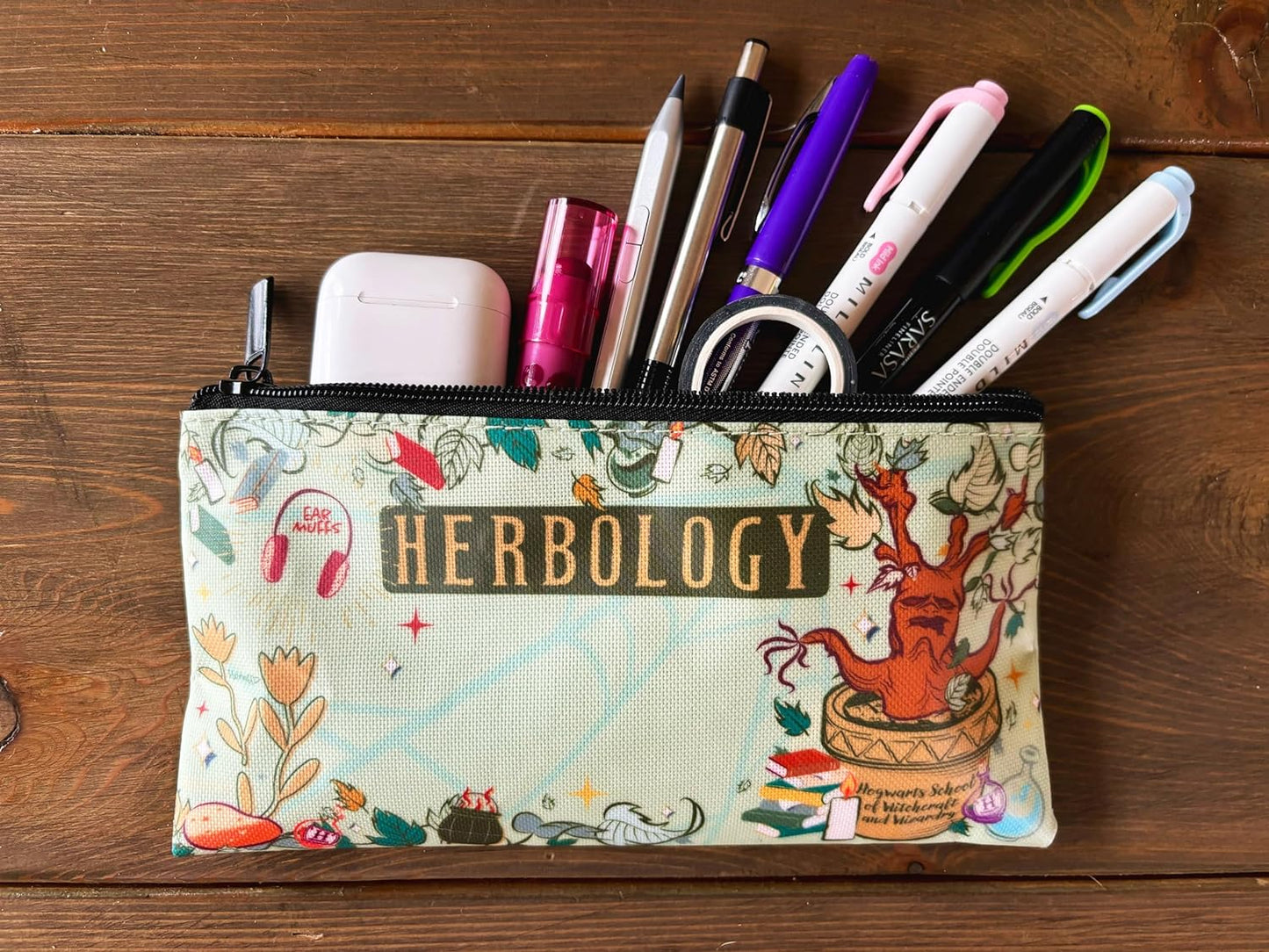 Harry Potter Herbology Pen & Pencil Pouch
