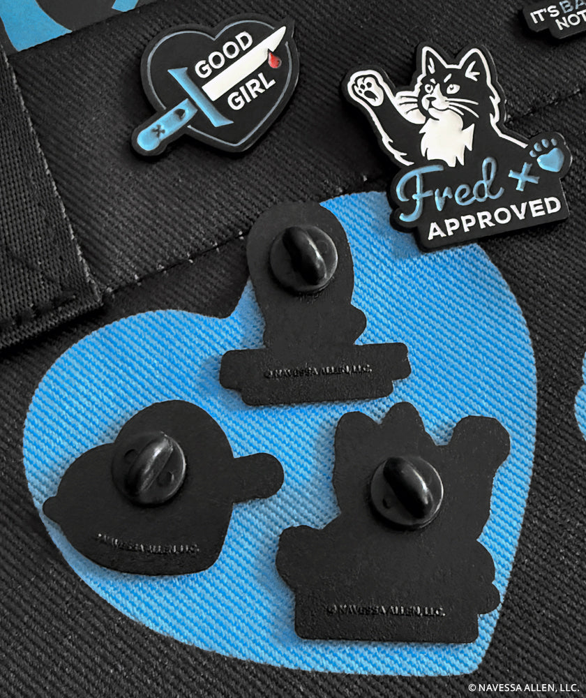 Lights Out Enamel Pins (3-Pack)