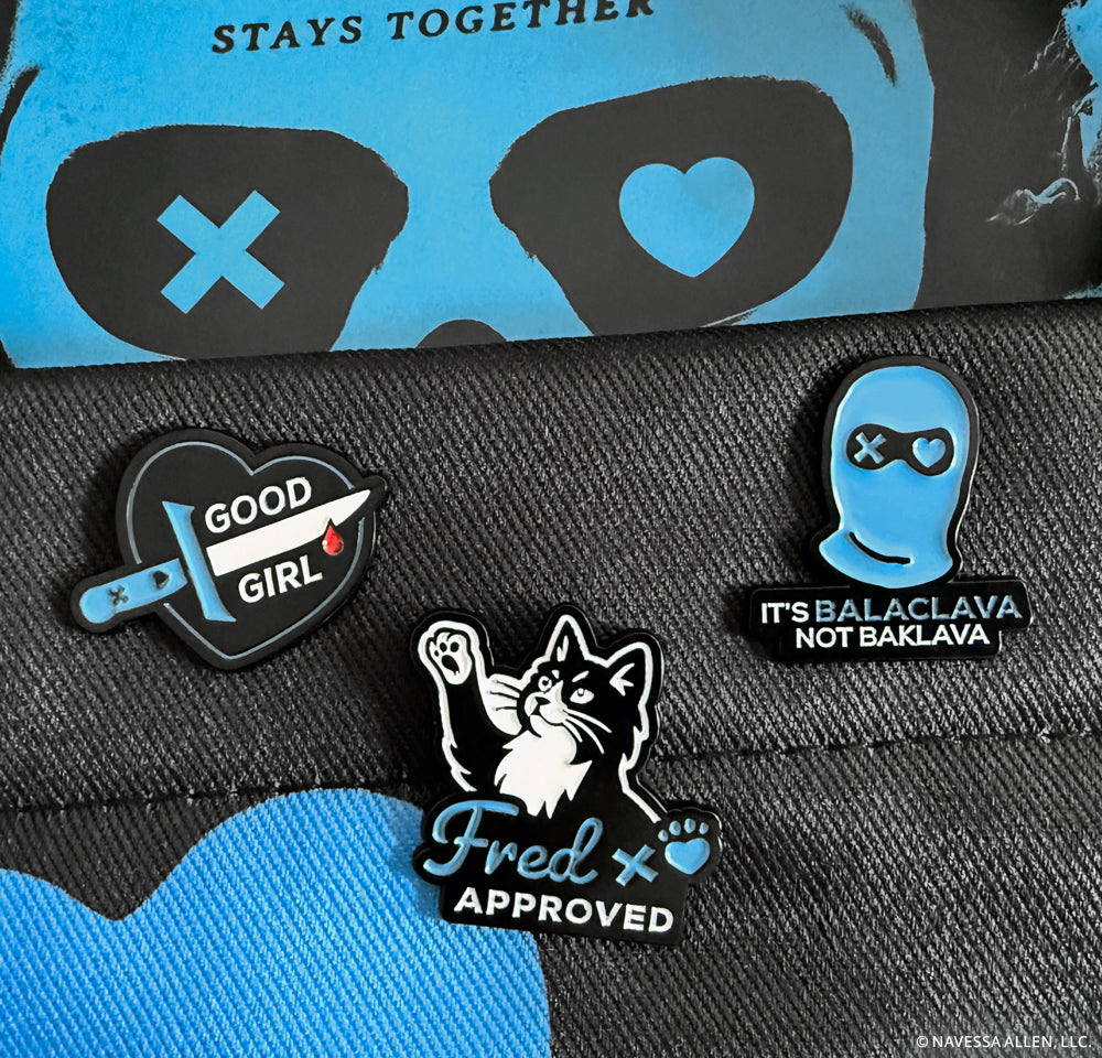 Lights Out Enamel Pins (3-Pack)