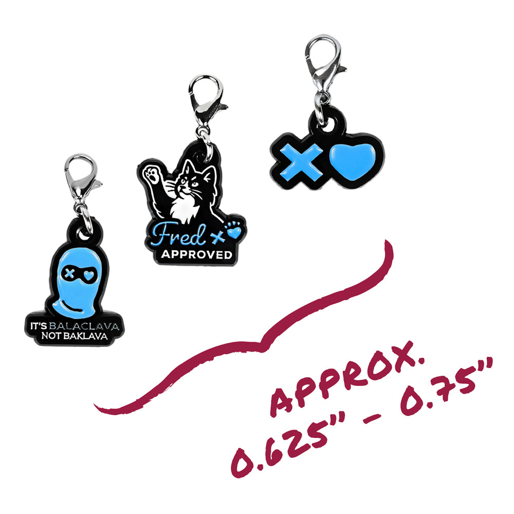 Lights Out Dust Plug Charms (3-Pack)