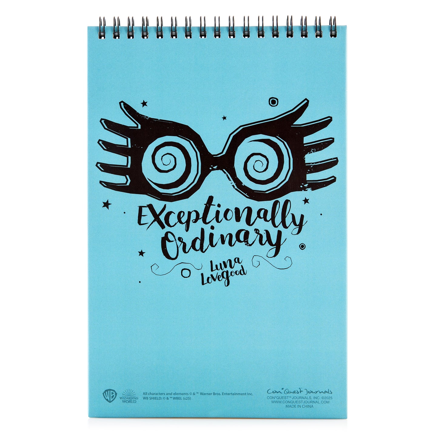 Harry Potter The Quibbler Top-Spiral Steno Notepad (6'' x 9'')