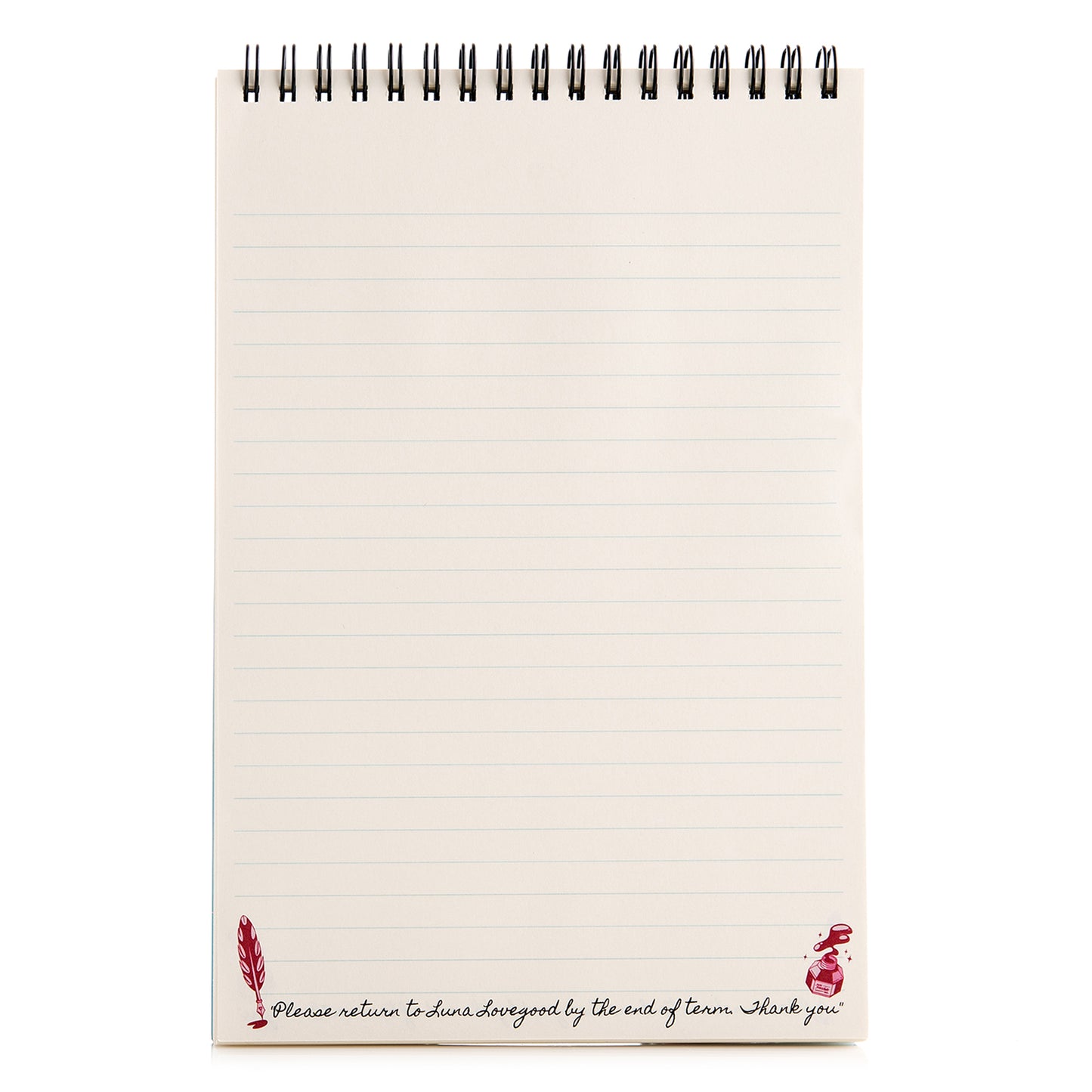 Harry Potter The Quibbler Top-Spiral Steno Notepad (6'' x 9'')