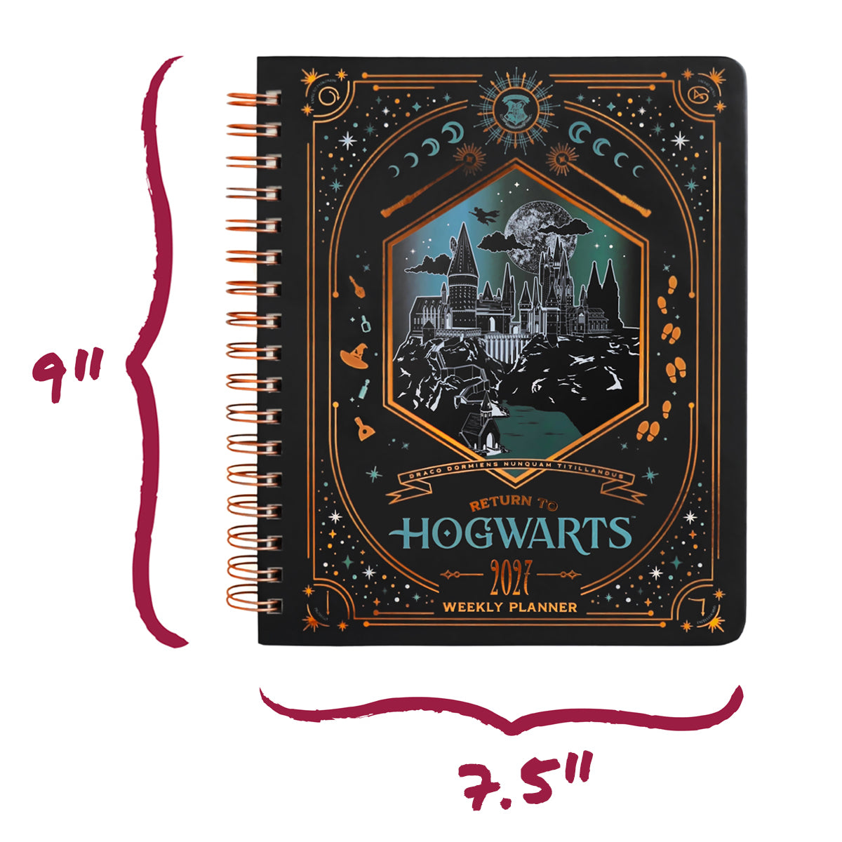 Harry Potter Return to Hogwarts 2027 Weekly Planner