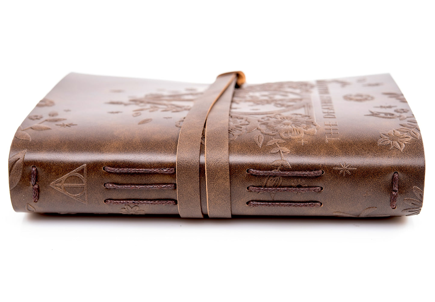 Harry Potter Deathly Hallows Leather Wrap Journal