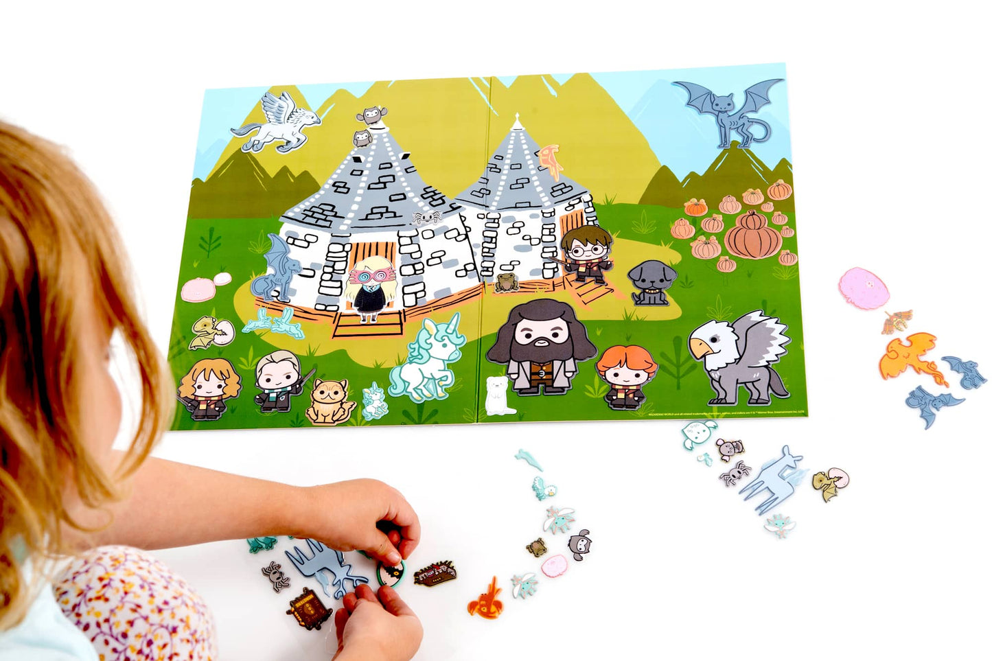 Harry Potter Hagrid's Hut Puffy Sticker Activity Set