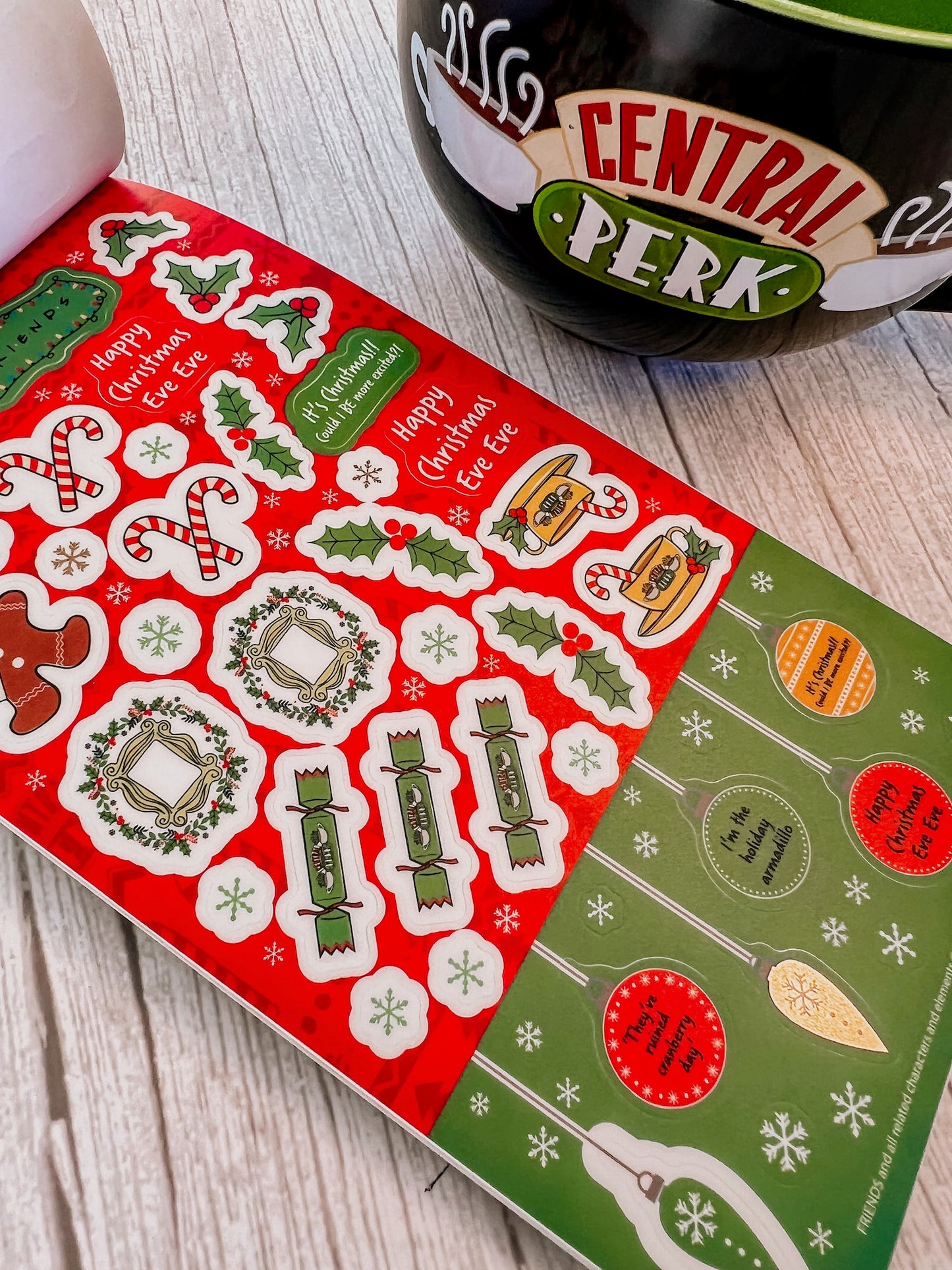 Friends Planner Sticker Book