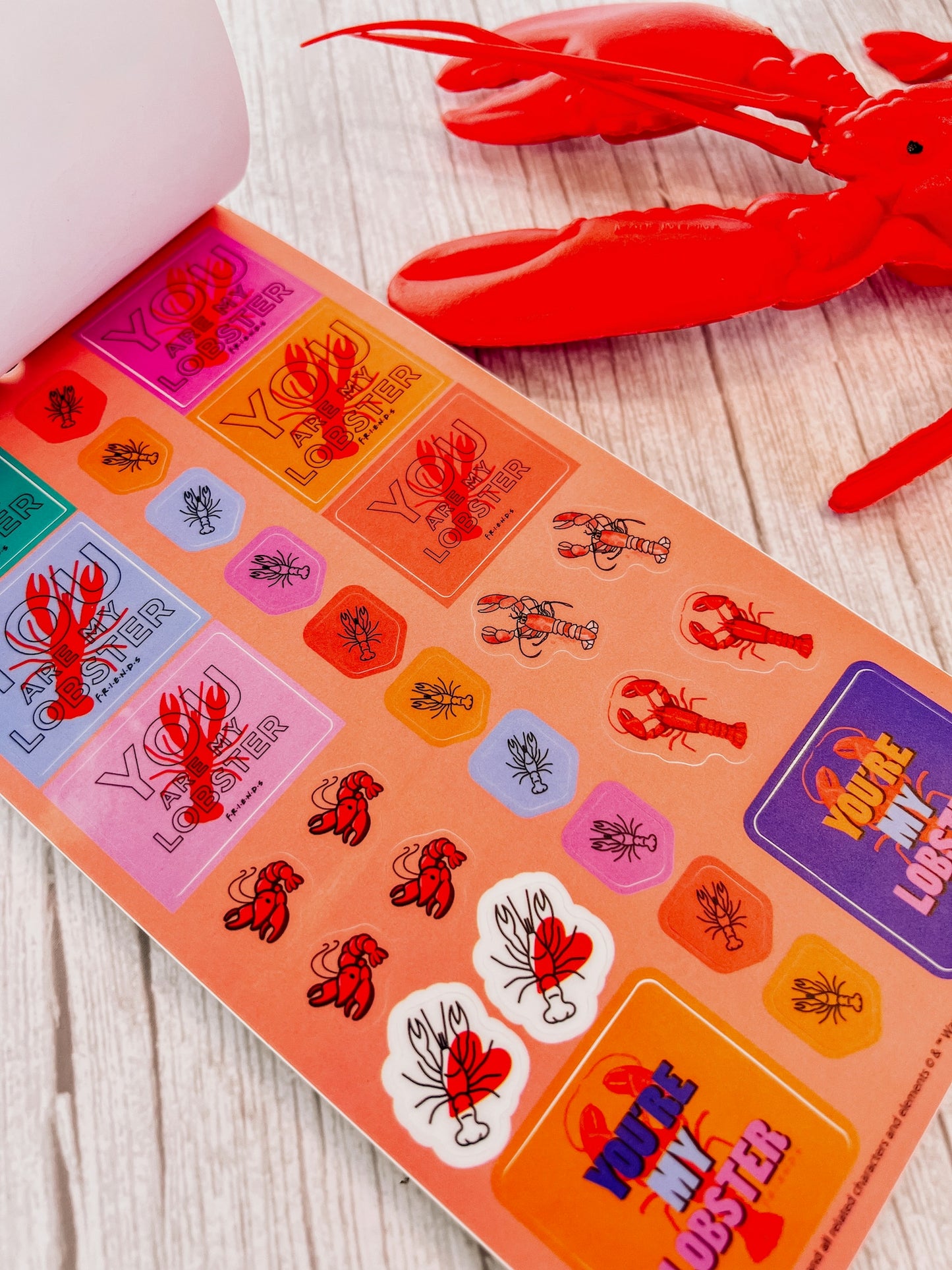 Friends Planner Sticker Book