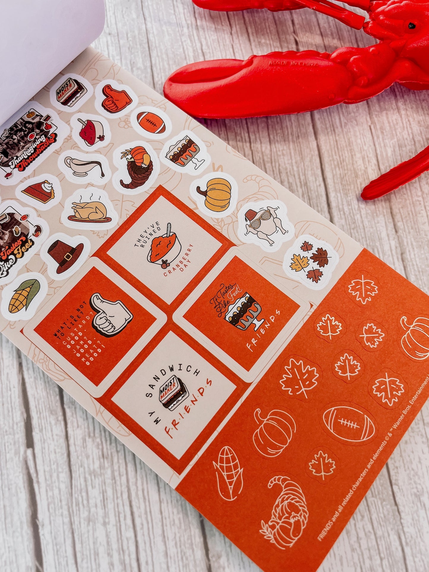 Friends Planner Sticker Book