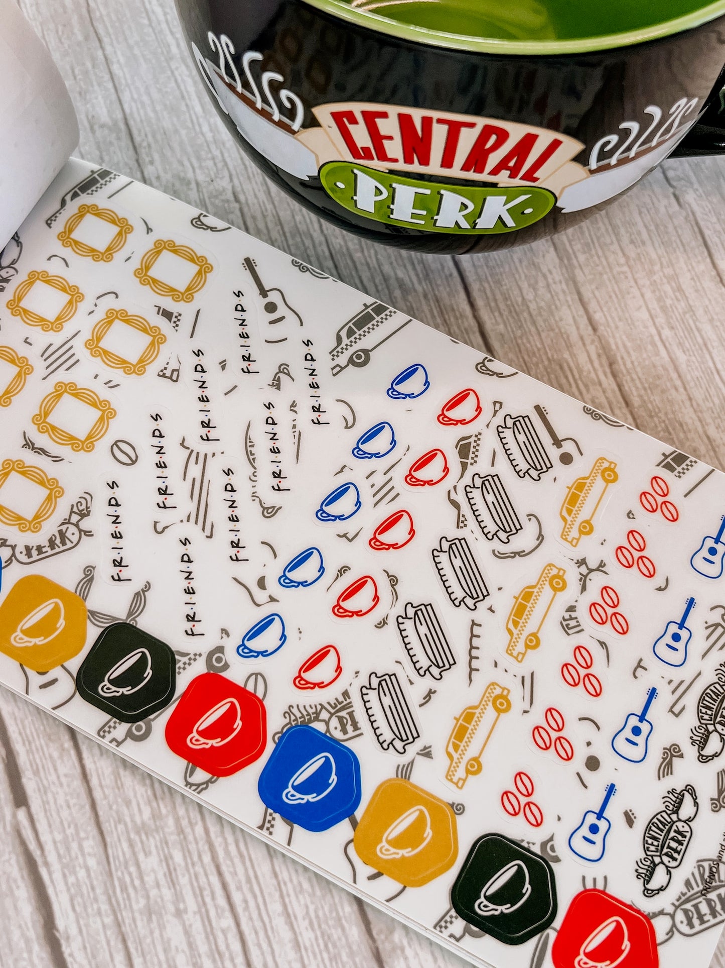 Friends Planner Sticker Book