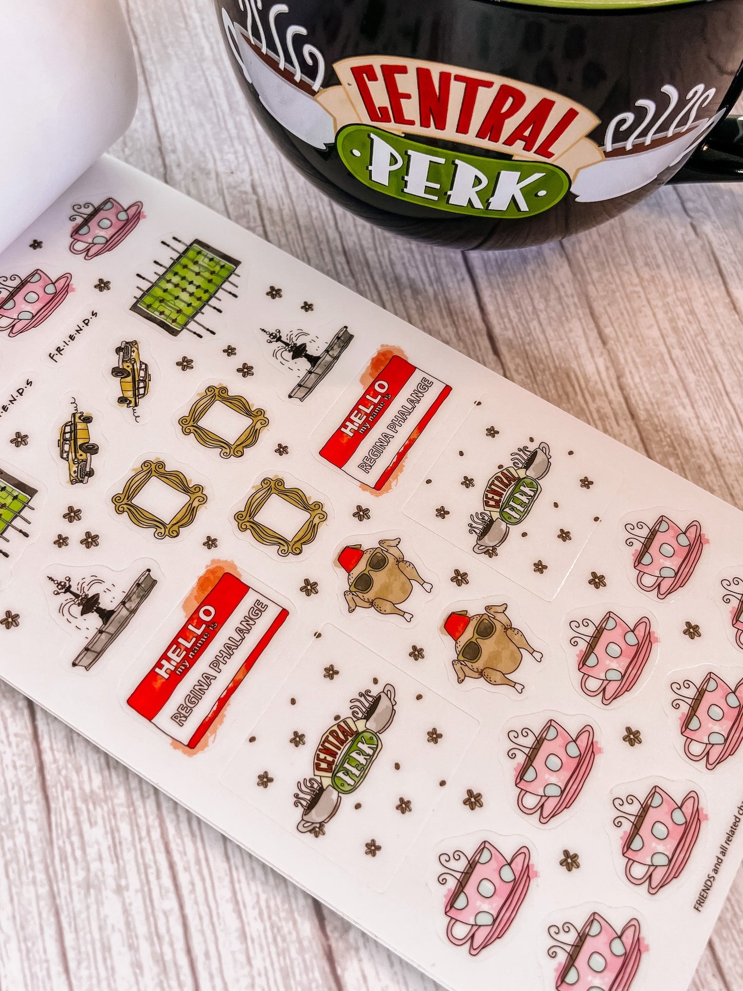 Friends Planner Sticker Book