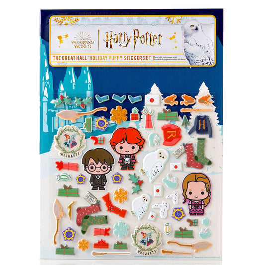 Harry Potter The Great Hall Holiday Puffy Sticker Activity Set