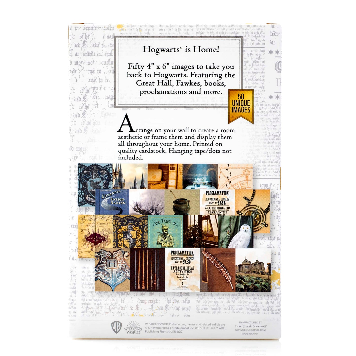 Harry Potter Hogwarts Wall Collage Kit (4'' x 6'')