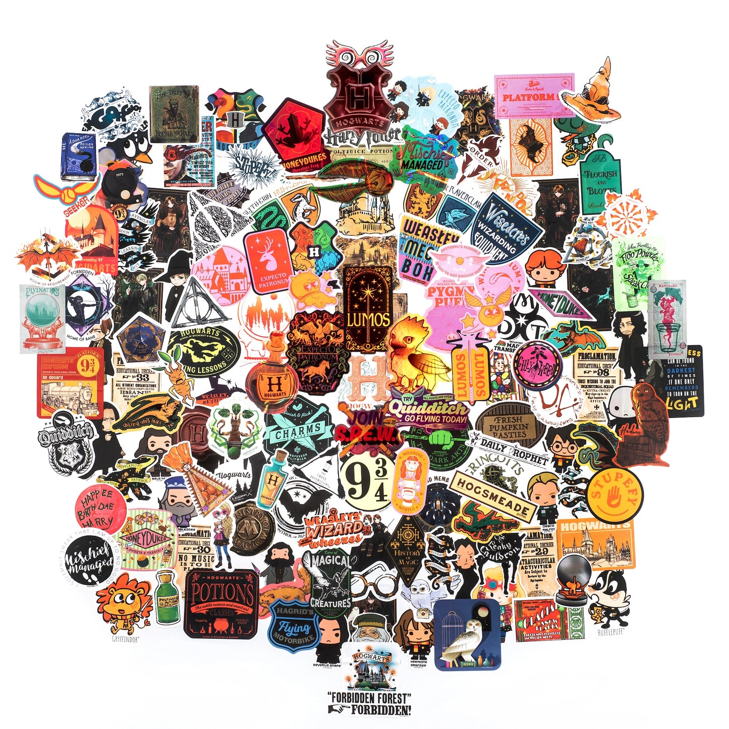 Harry Potter Variety Decals (150-Pack)