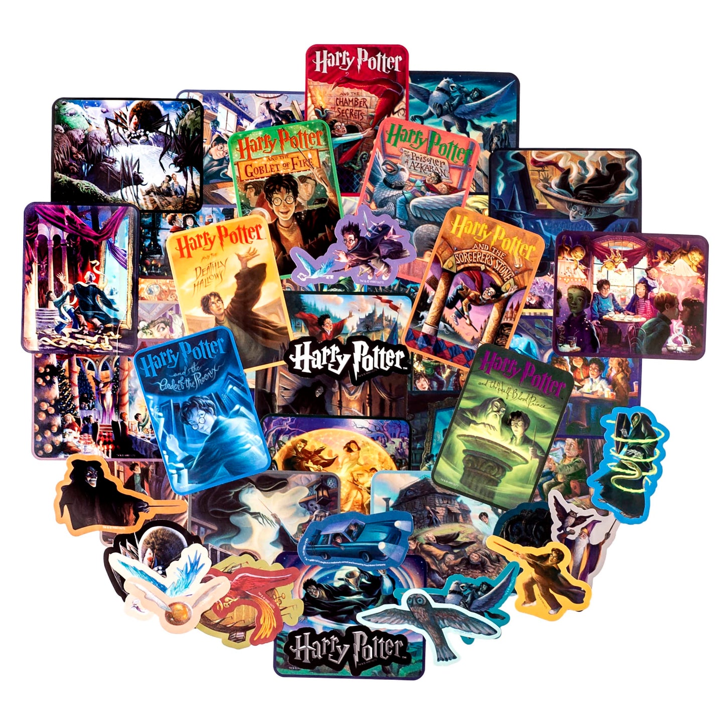 Harry Potter Literary Art Decals (50-Pack)