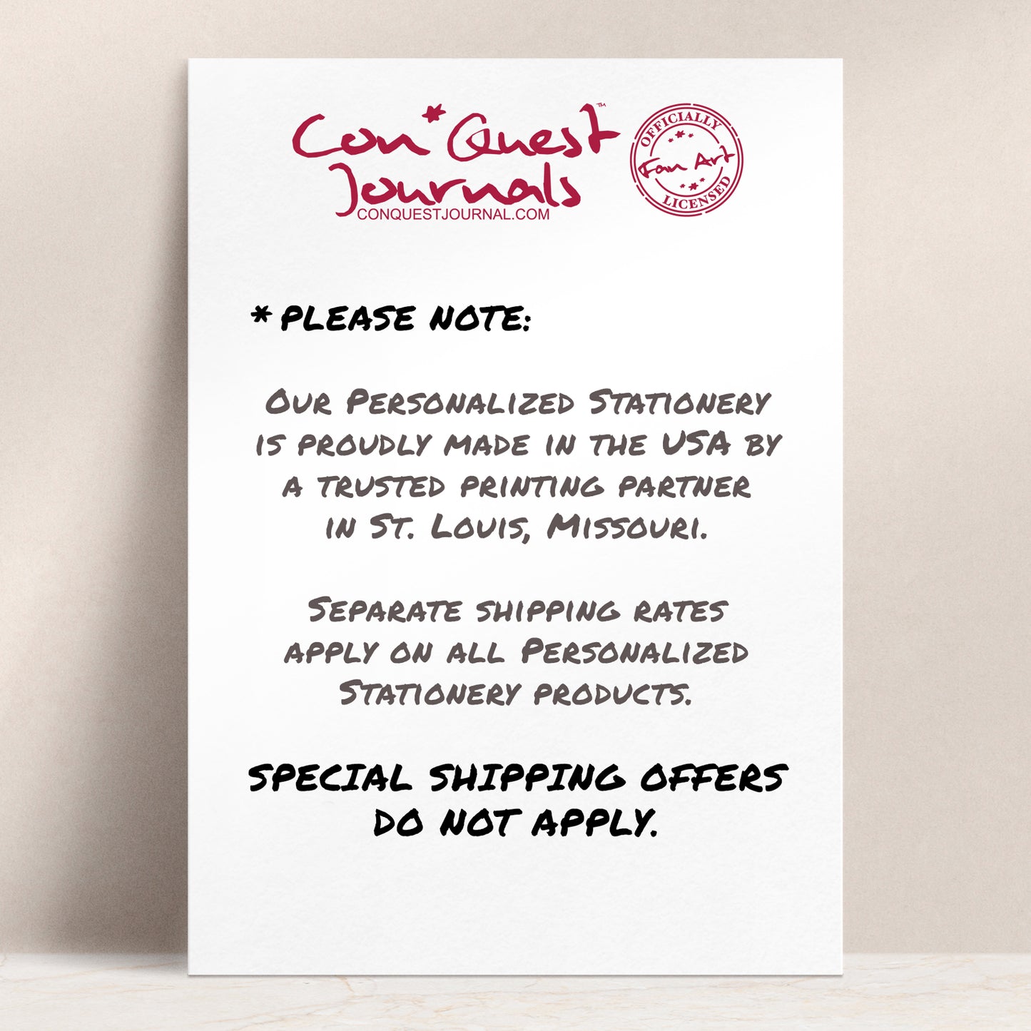 Harry Potter Hedwig's Magical Delivery Personalized Notepads