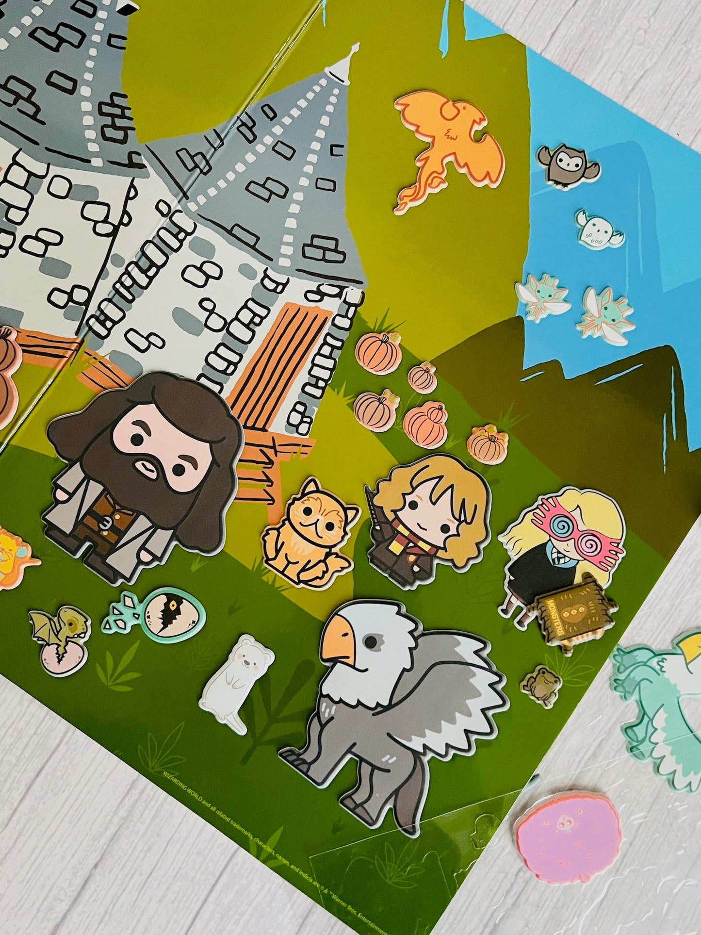 Harry Potter Hagrid's Hut Puffy Sticker Activity Set