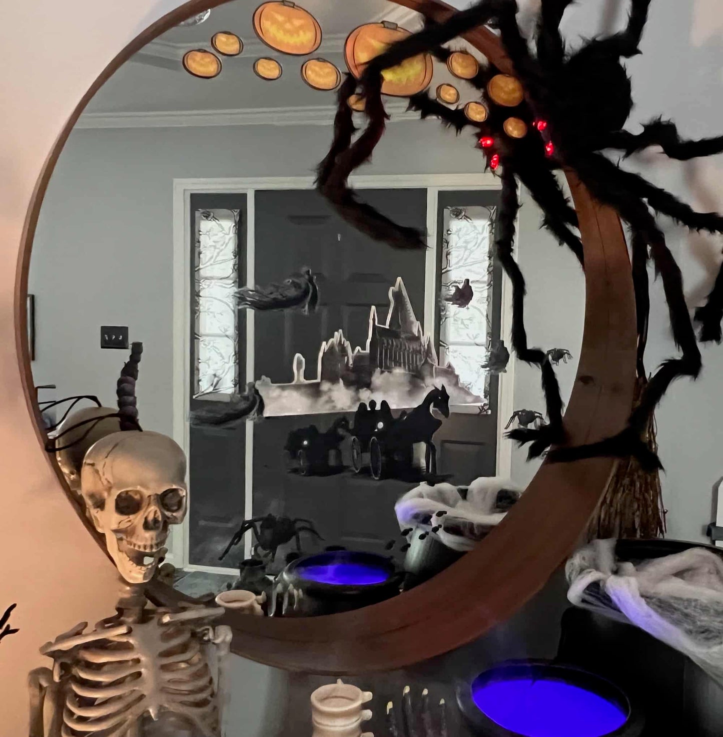 Harry Potter Halloween at Hogwarts Window Clings