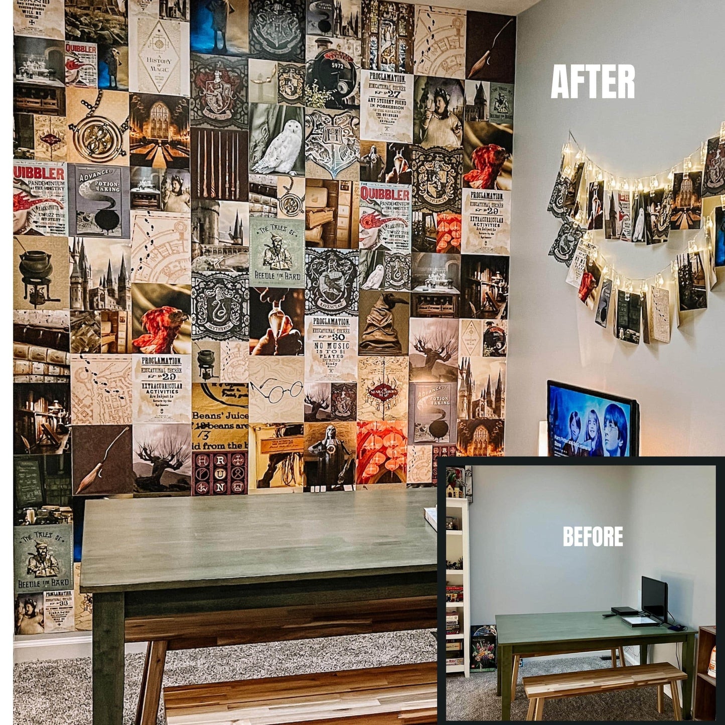 Harry Potter Hogwarts Wall Collage Kit (4'' x 6'')