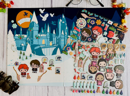 Harry Potter The Great Hall Holiday Puffy Sticker Activity Set