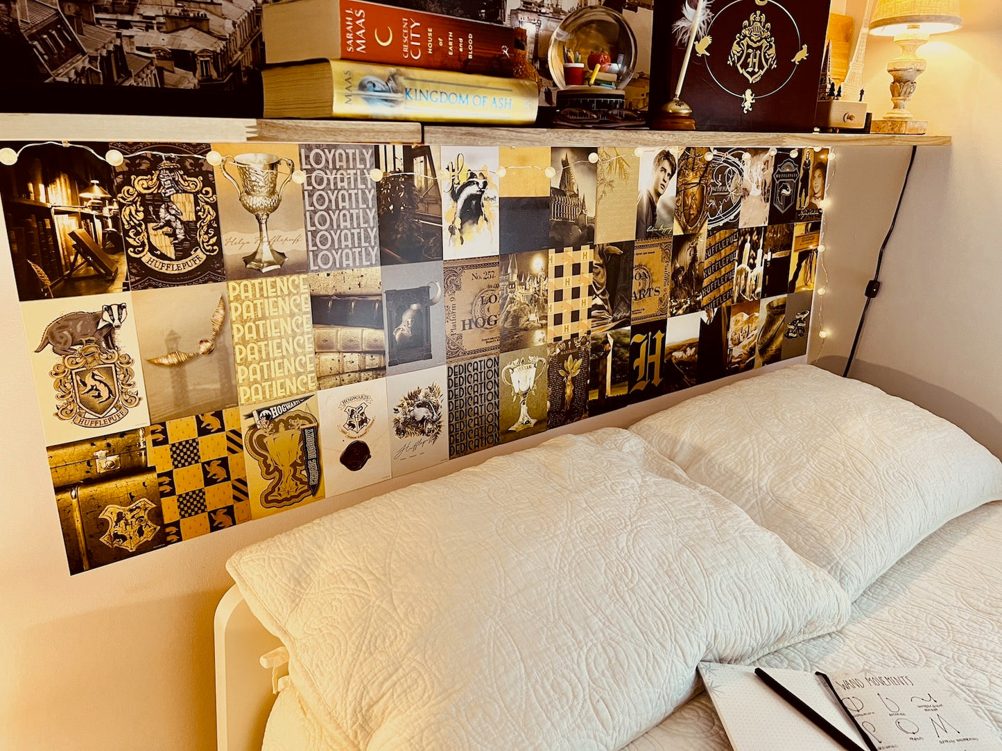 Harry Potter Hufflepuff Wall Collage Kit (4'' x 6'')