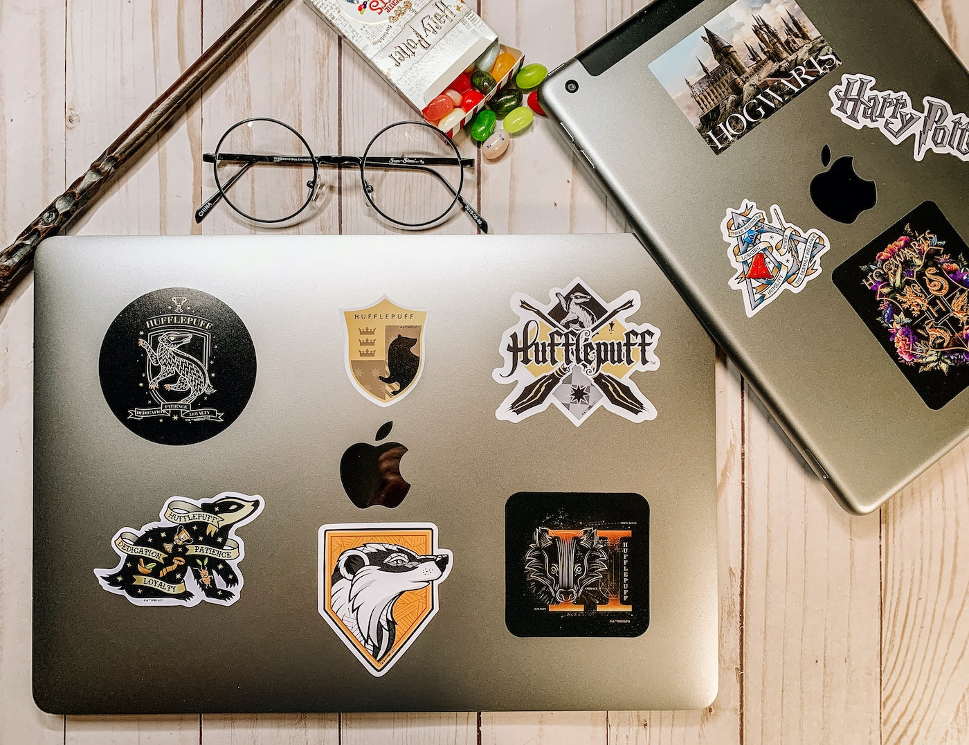 Harry Potter Hufflepuff Decals (60-Pack)