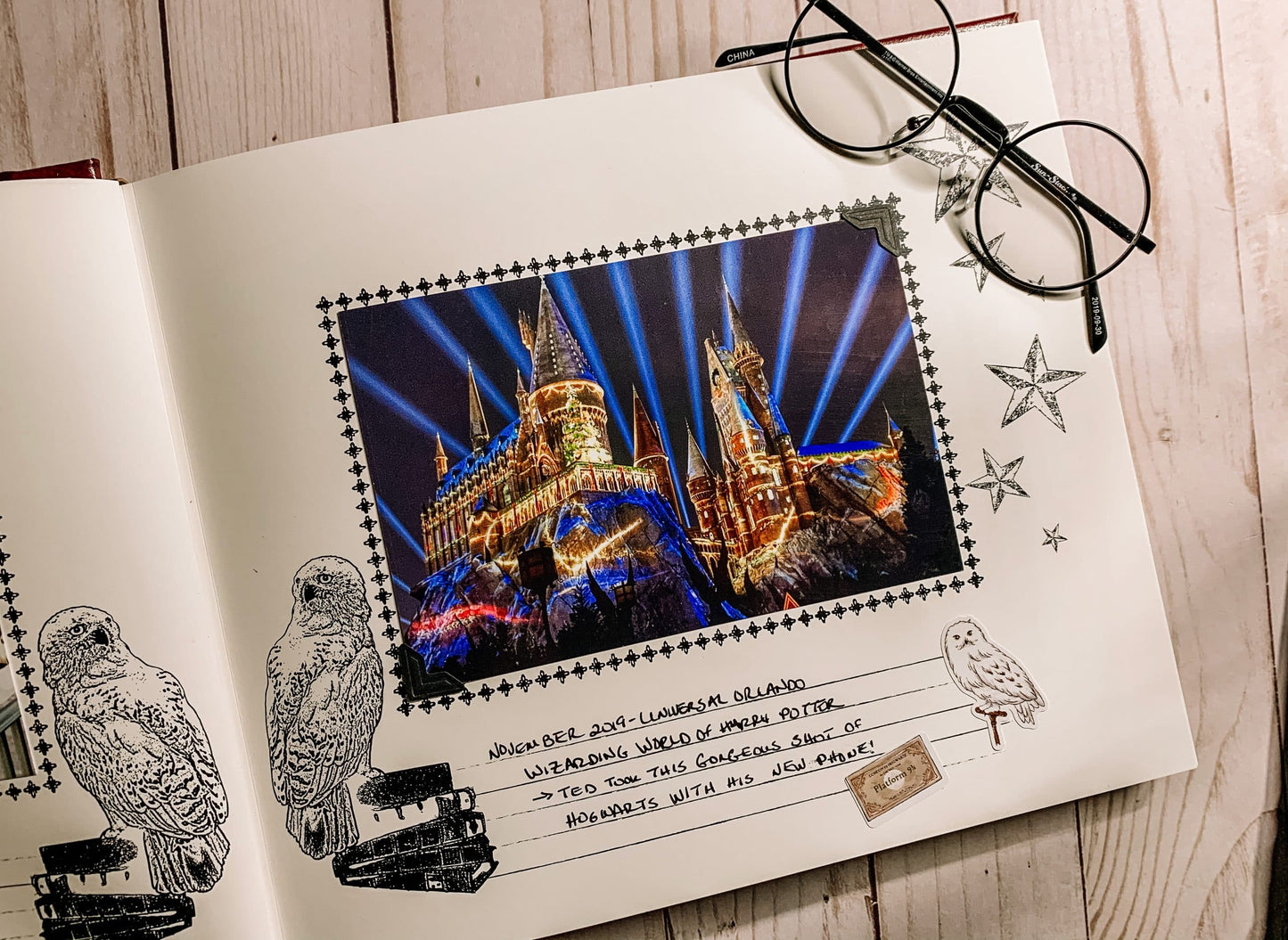 Harry Potter Replica Photo Album & Scrapbook