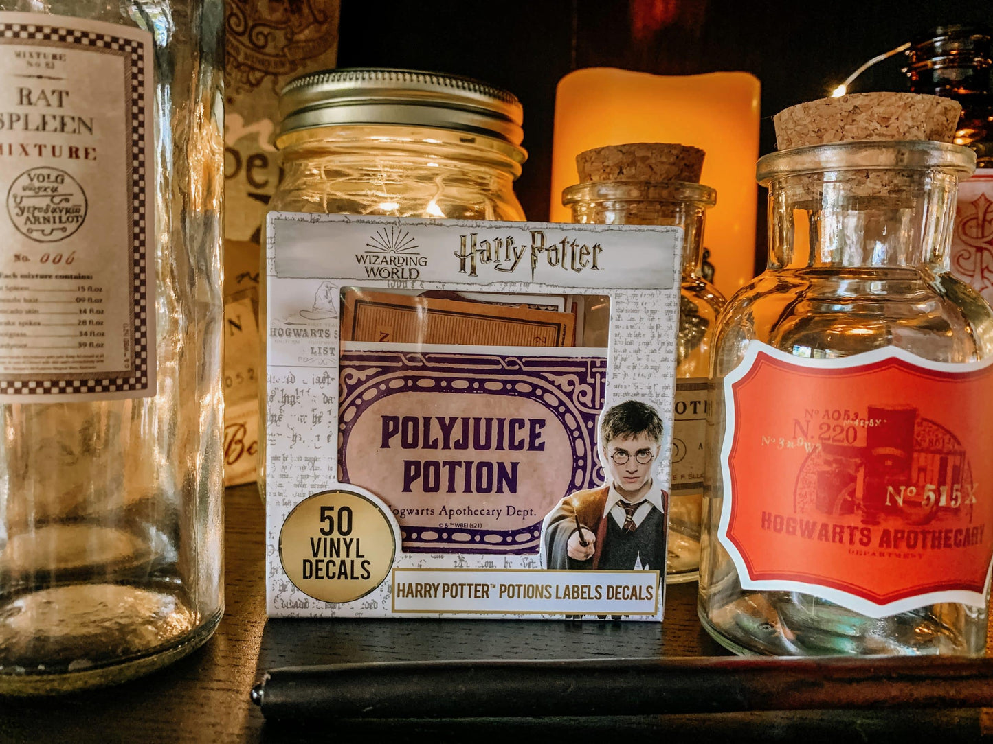 Harry Potter Potions Label Decals (50-Pack)