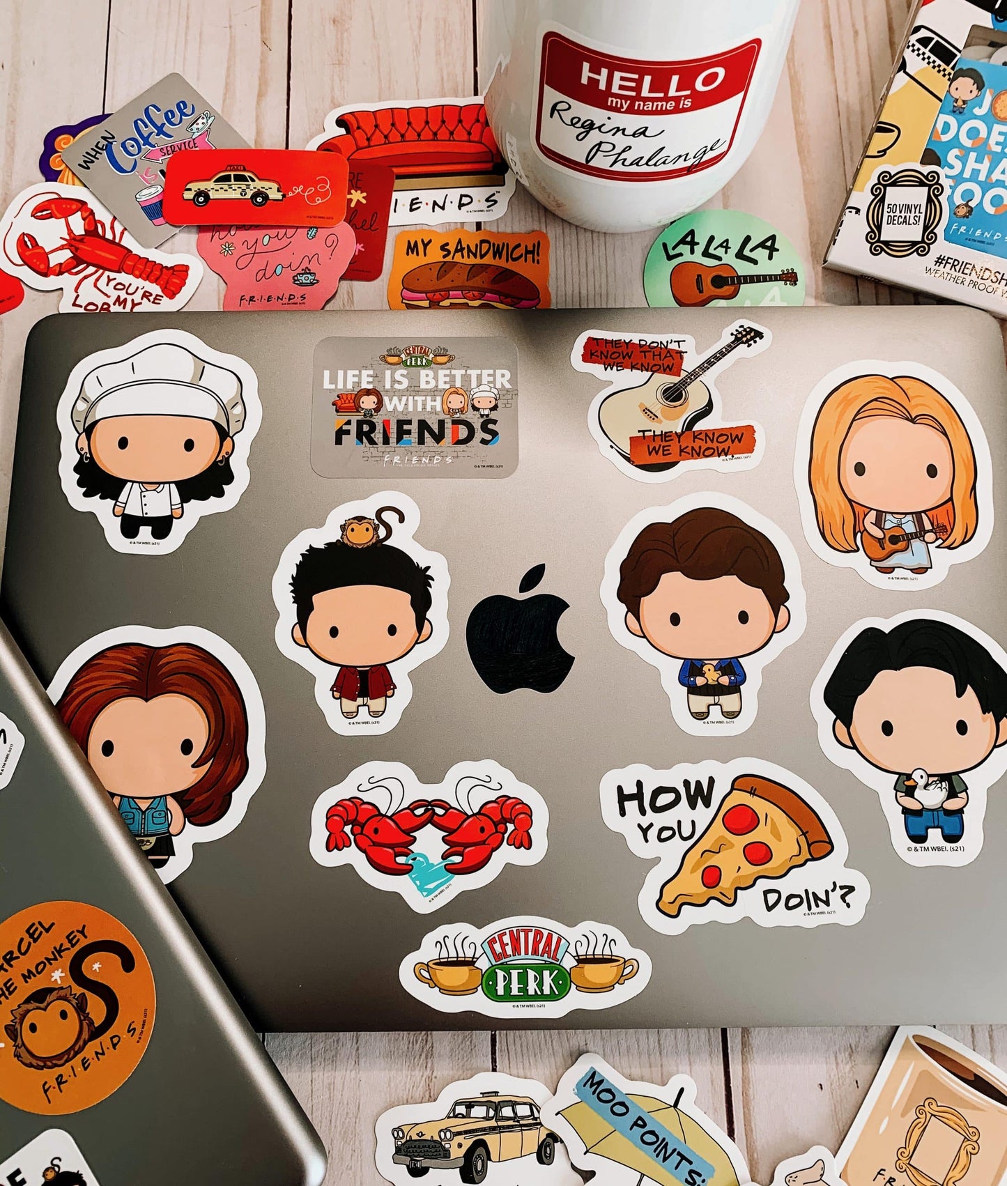 Friends Friendship Goals Decals (50-Pack)