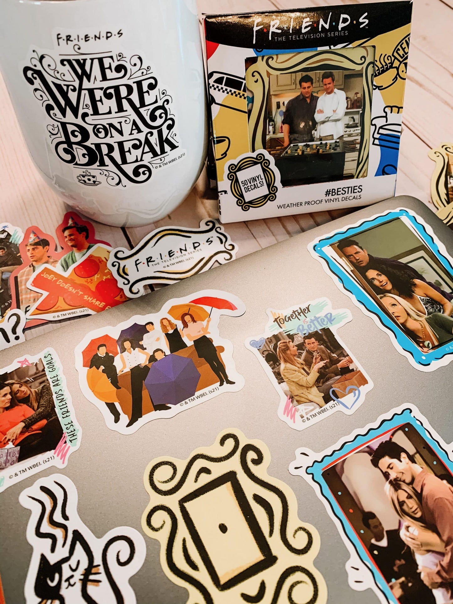 Friends Besties Decals (50-Pack)