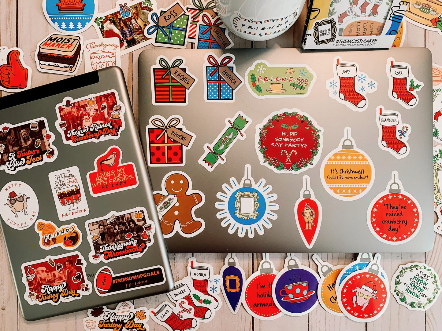 Friends Moistmaker Decals (50-Pack)