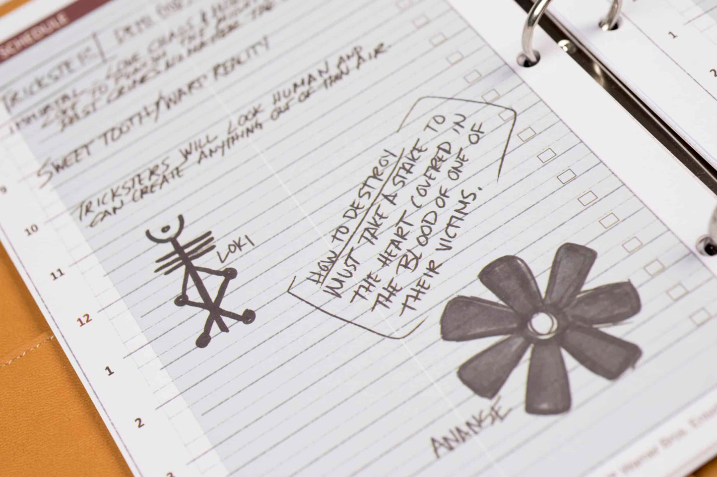 Supernatural Sam & Dean Monster Lore Pages (Vol. 1)