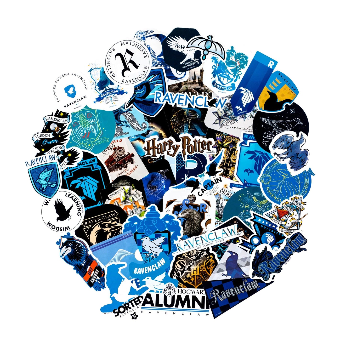 Harry Potter Ravenclaw Decals (60-Pack)