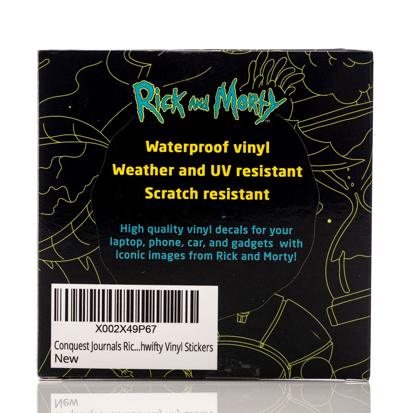 Rick and Morty Get Schwifty Decals (50-Pack)