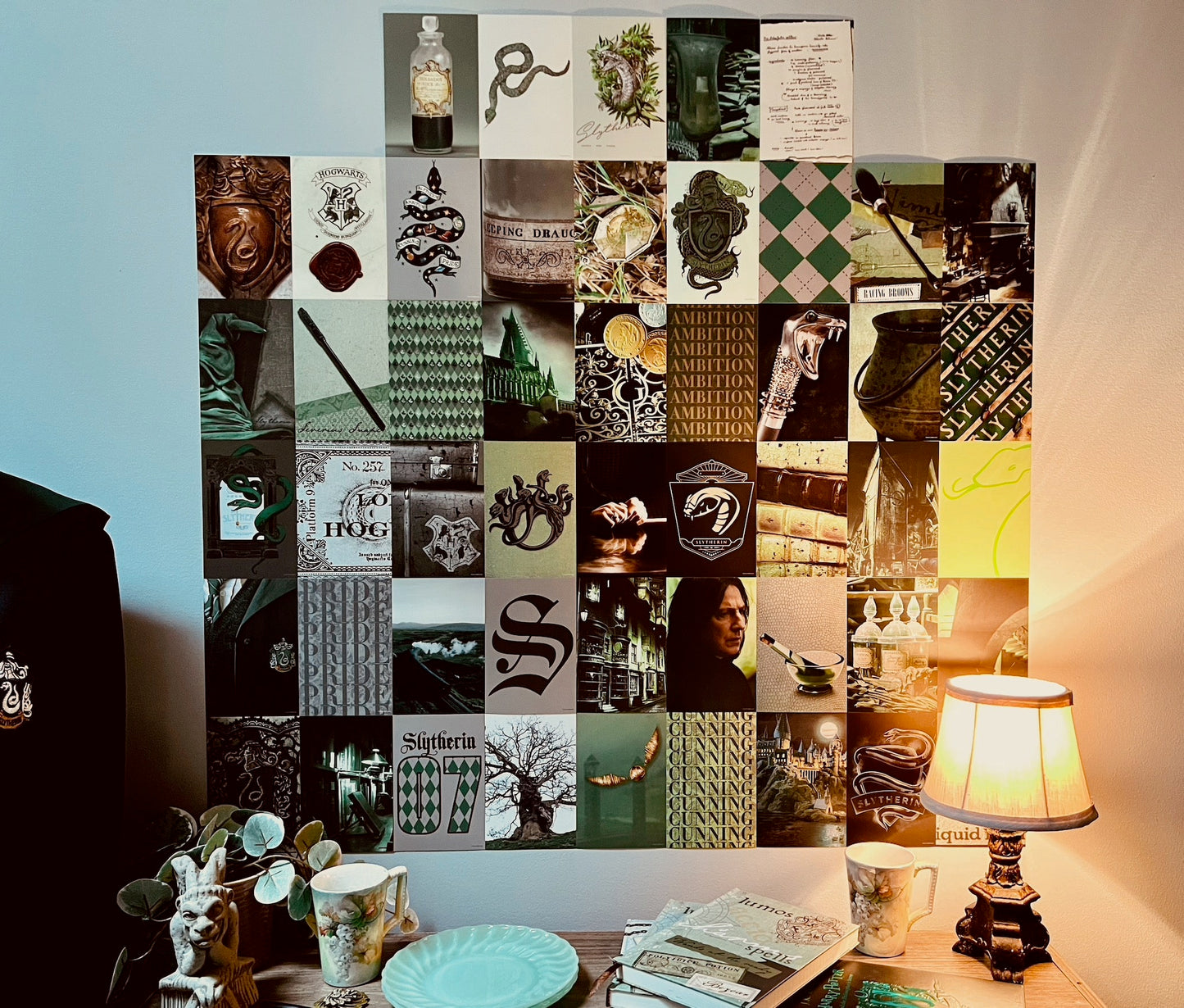 Harry Potter Slytherin Wall Collage Kit (4'' x 6'')