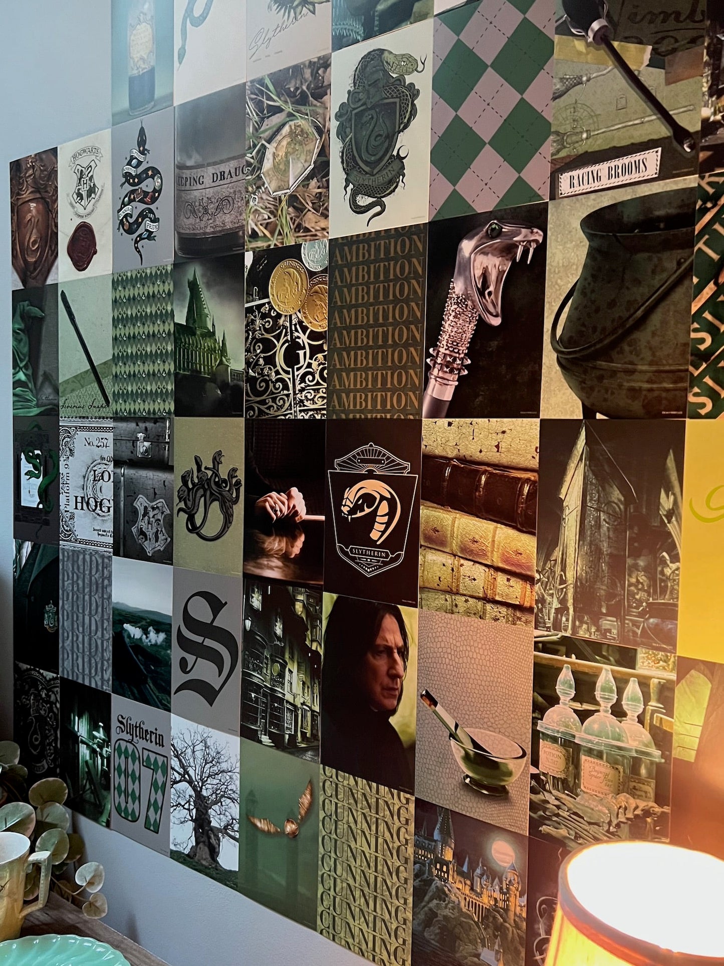 Harry Potter Slytherin Wall Collage Kit (4'' x 6'')