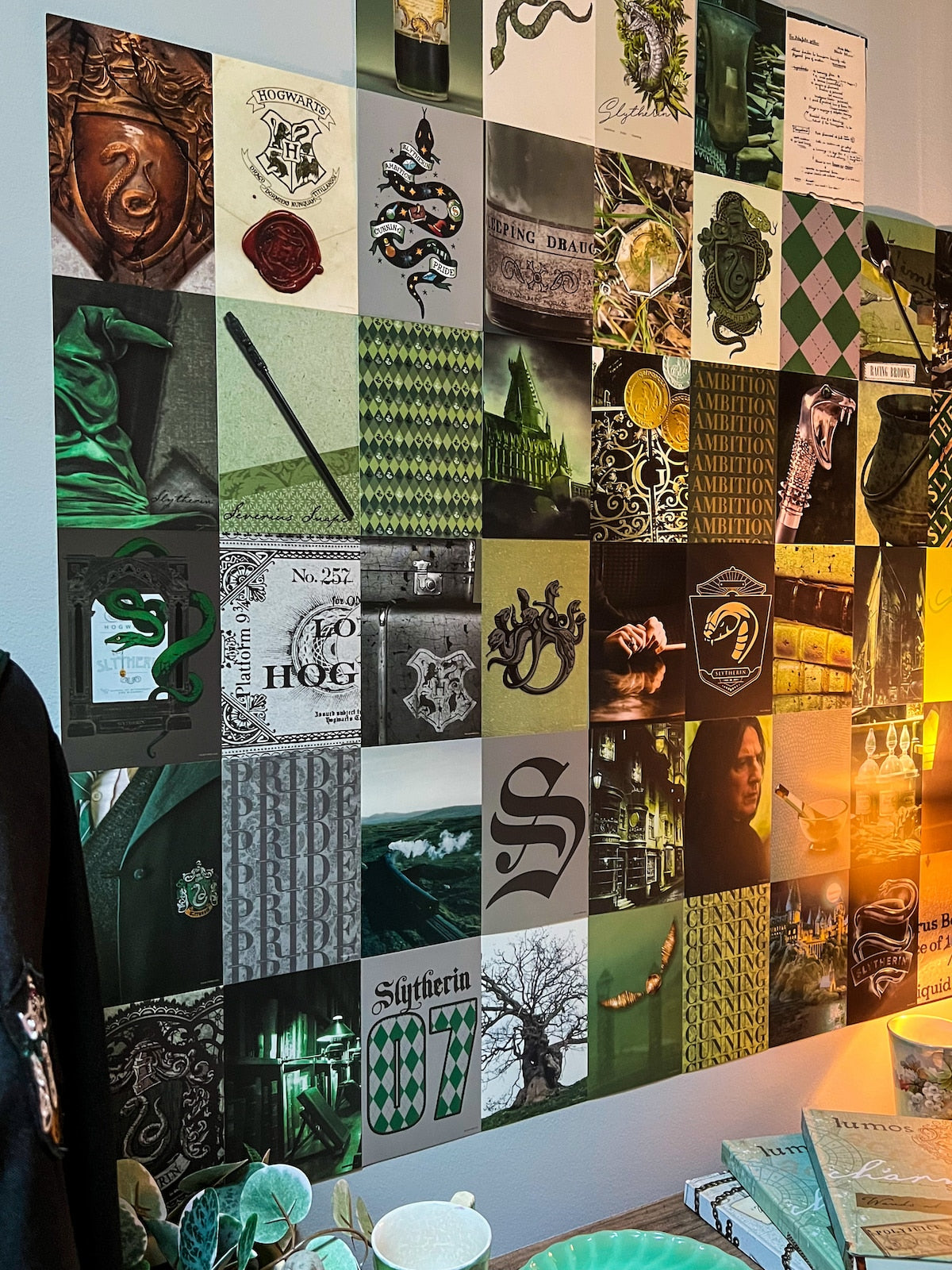 Harry Potter Slytherin Wall Collage Kit (4'' x 6'')