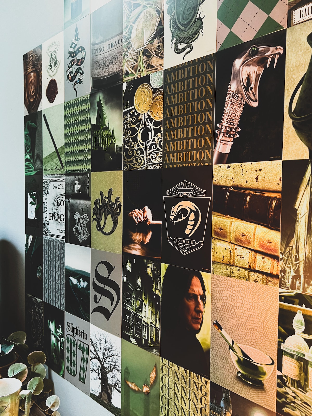 Harry Potter Slytherin Wall Collage Kit (4'' x 6'')