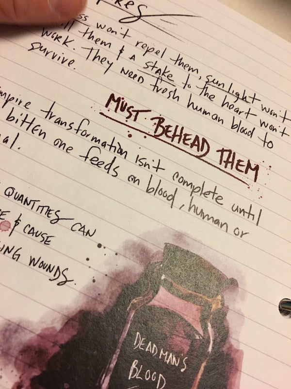 Supernatural Sam & Dean Monster Lore Pages (Vol. 1)