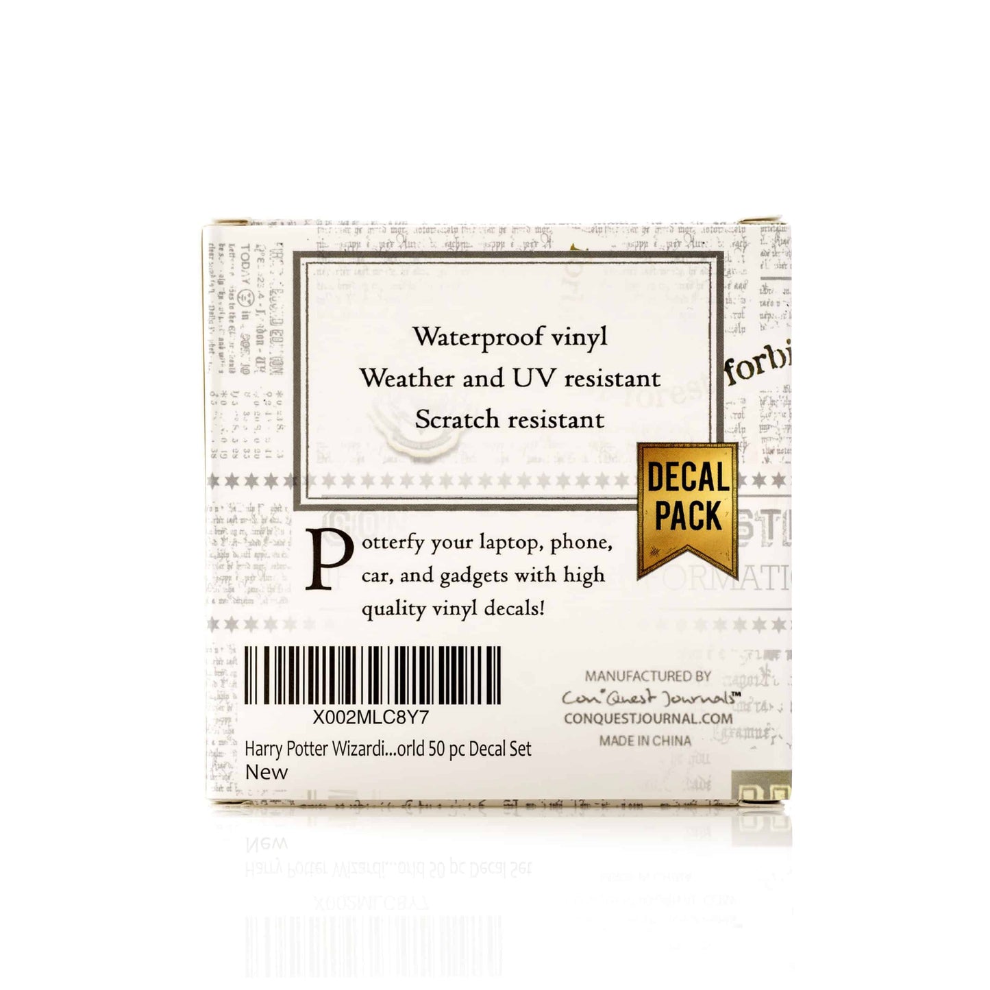 Harry Potter Wizarding World Decals (50-Pack)