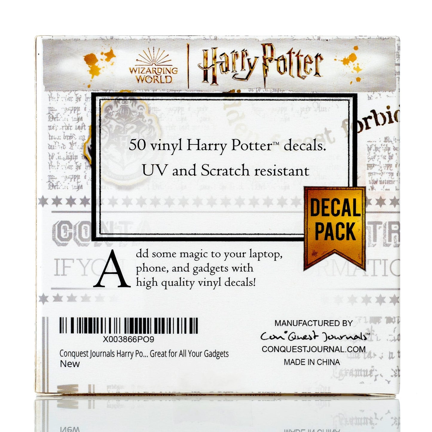 Harry Potter Whimsical Magical World Decals (50-Pack)