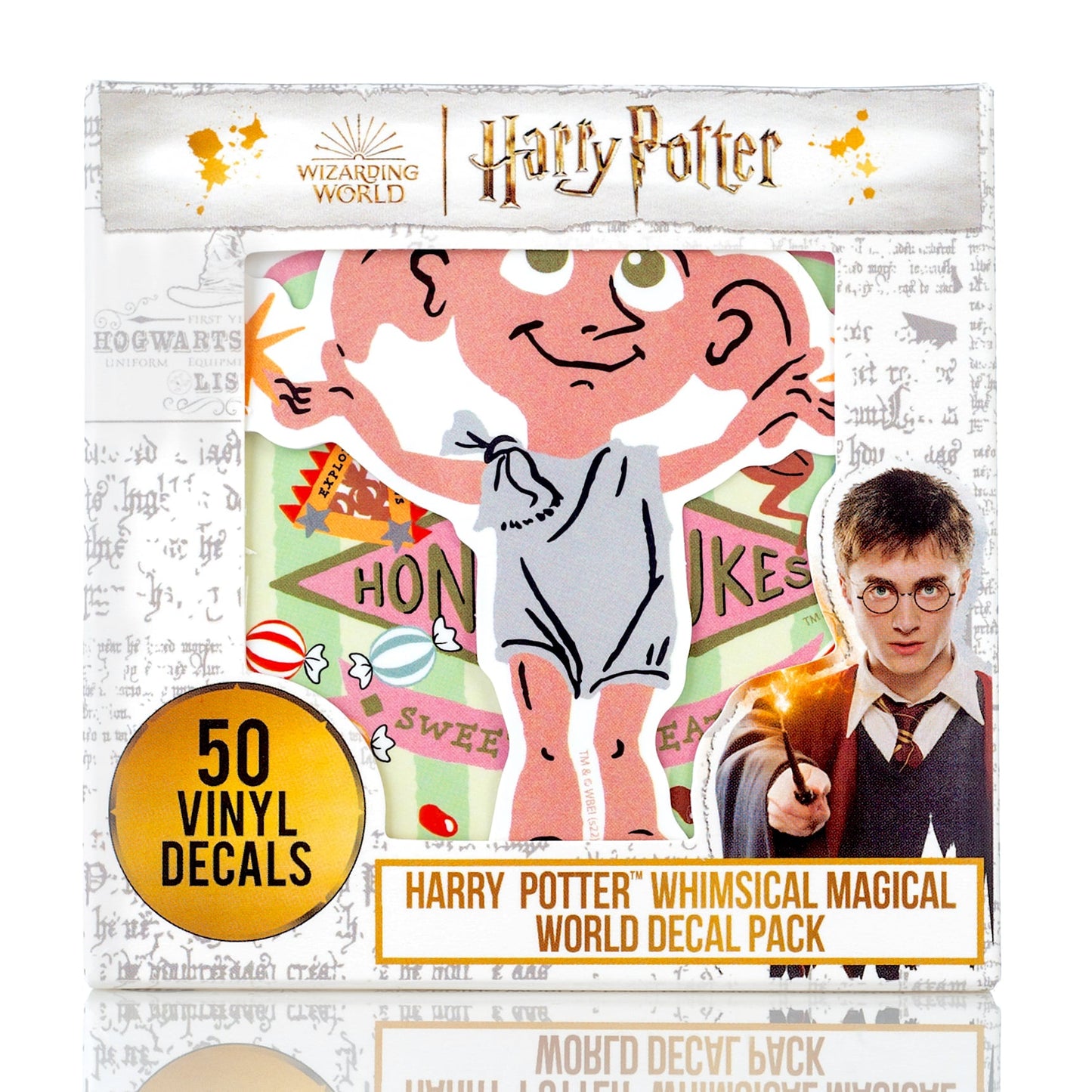 Harry Potter Whimsical Magical World Decals (50-Pack)
