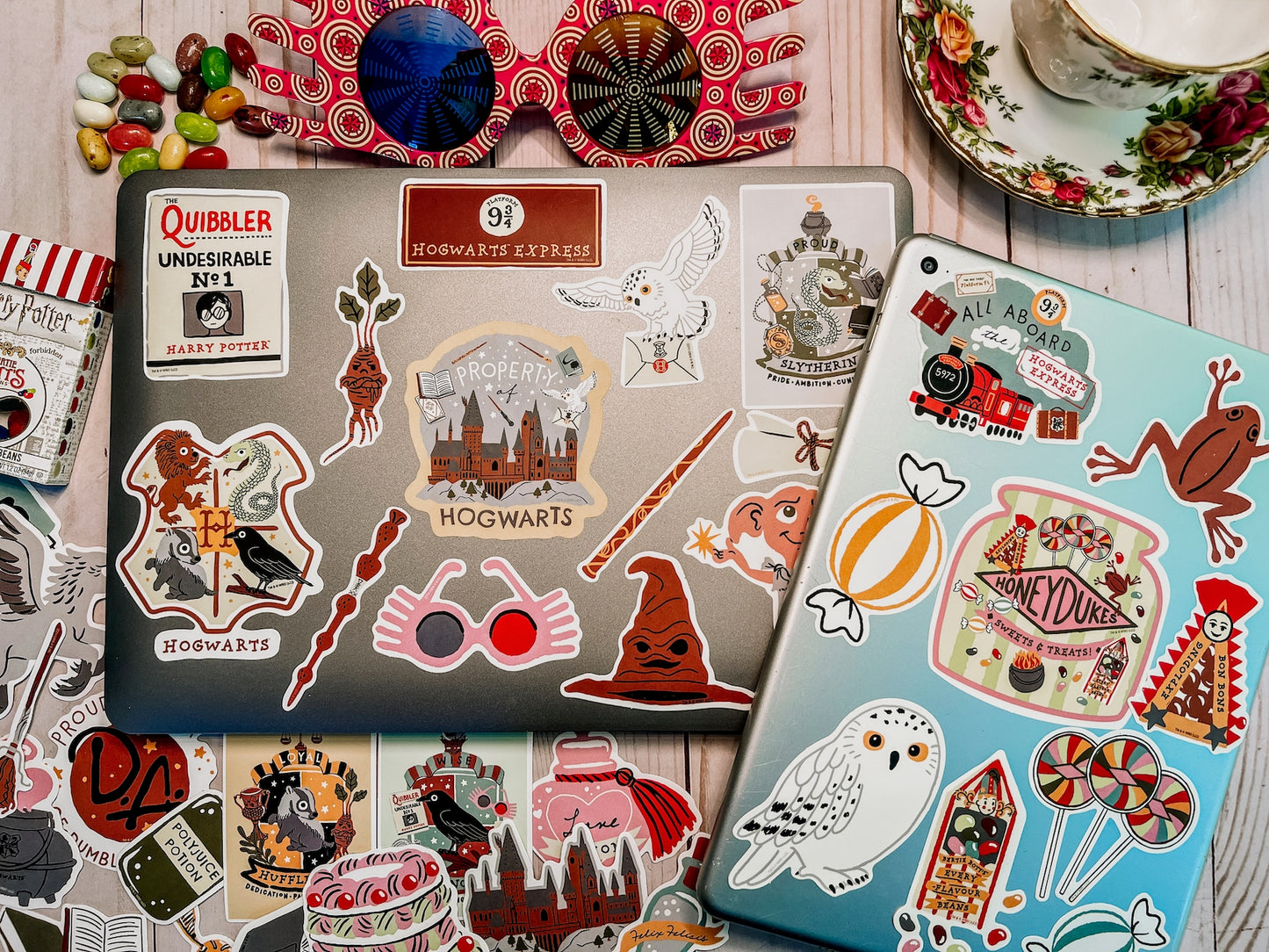 Harry Potter Whimsical Magical World Decals (50-Pack)