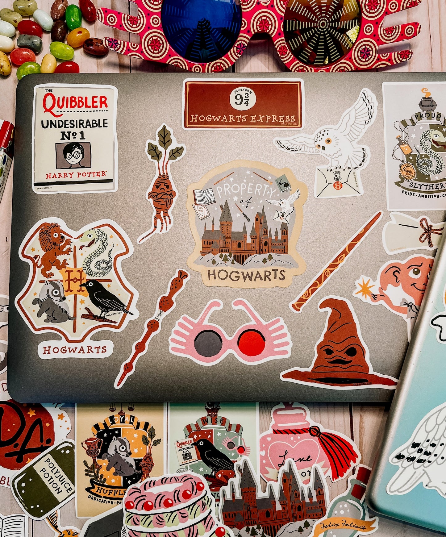 Harry Potter Whimsical Magical World Decals (50-Pack)